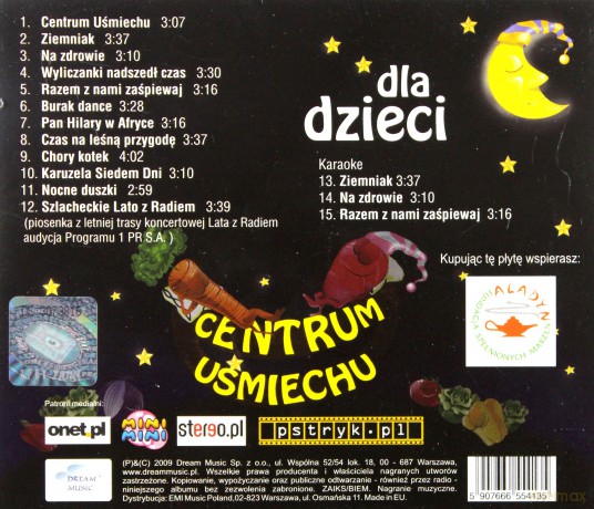 Centrum Uśmiechu: Dla Dzieci [CD]