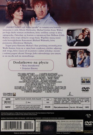 Hanky Panky, czyli ważna sprawa [DVD]