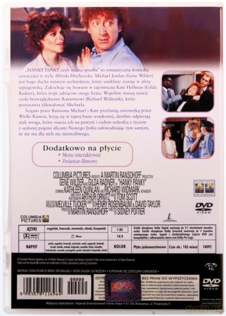 Hanky Panky, czyli ważna sprawa [DVD]
