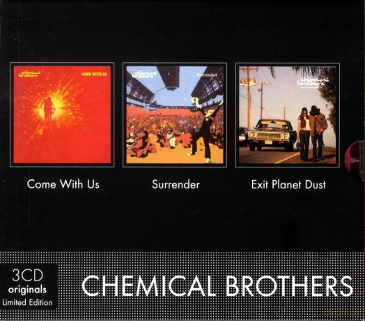 The Chemical Brothers: Surrender+Come With Us+Exit Planet Dust [3CD]