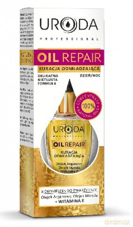 Uroda Oil Repair Kuracja Odmładzająca Do Twarzy I Szyi 10ml
