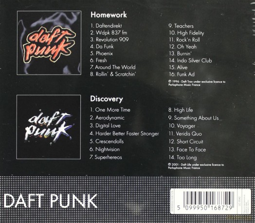Daft Punk: Homework + Discovery [2CD]