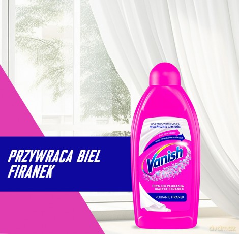 Vanish Wybielacz D/Firan Płyn 500ml