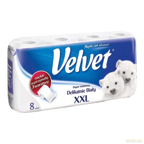 Velvet Papier Toal.Biały Xxl 8