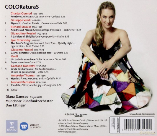 Diana Damrau: Coloraturas [CD]