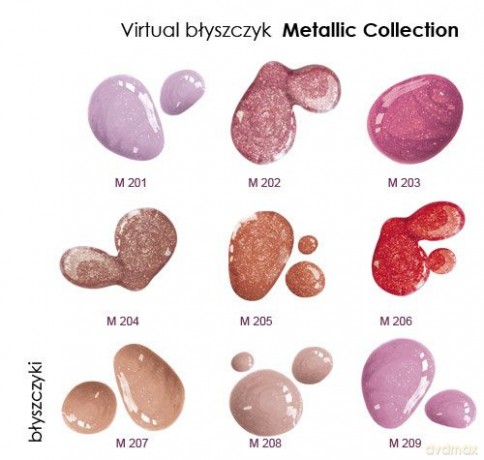 Virtual Błyszczyk Metallic Collection M207