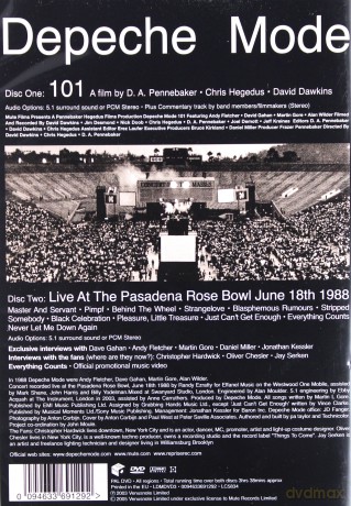 Depeche Mode: 101 [2DVD]