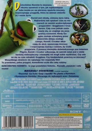Dzieciństwo Kermita [DVD]