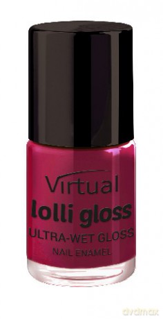 Virtual Lakier Lolli Gloss Pachnący 05 Raspberry 10ml