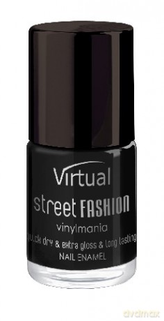 Virtual Lakier Vinylmania Street Fashion Nr 01 Black 10ml