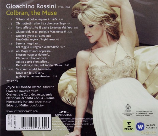 Joyce Didonato/Eddoardo Muller/ Orchestra: The Muse Colbran [CD]