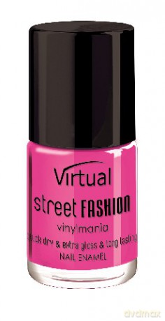 Virtual Lakier Vinylmania Street Fashion Nr 10 Electric Pink 10ml