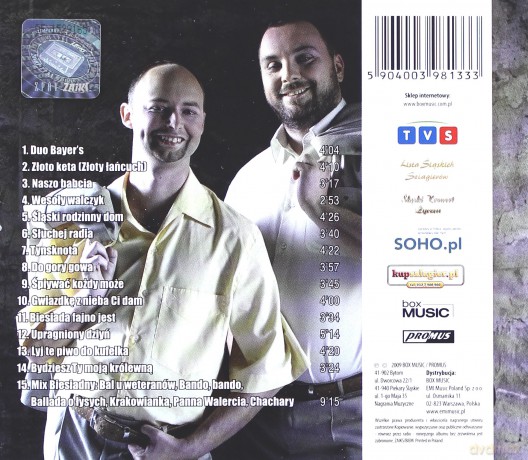 Duo Bayers: Do Gory Gowa [CD]