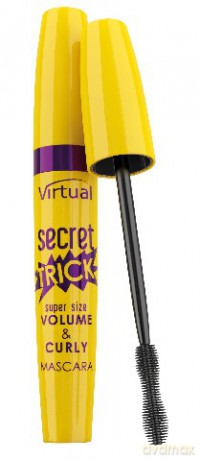 Virtual Maskara Pogrubiająco-Podkręcająca Secret Tric