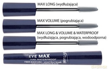 Virtual Maskara Pogrubiająco-Wydłużająca Eye Max Long