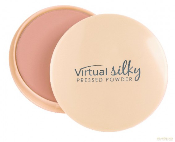 Virtual Puder Prasowany Z Jedwabiem Nr 13 Naturalny Beż