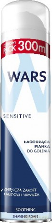 Wars Sensitive Pianka Do Golenia Łagodząca 300ml