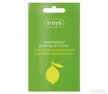 Ziaja Seria Limonkowo-Cytrusowa Peeling Do Twarzy 1 Op-20szt X 7ml