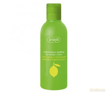 Ziaja Seria Limonkowo-Cytrusowa Peeling Do Twarzy I Ciała 200ml