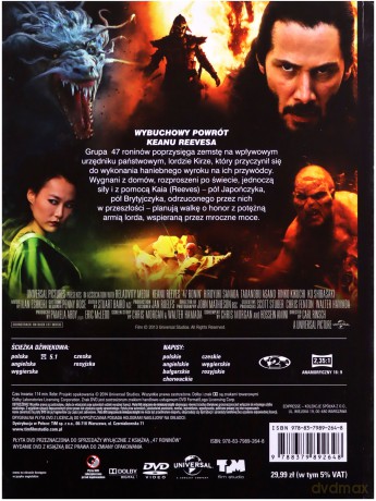 47 Roninów (booklet) [DVD]