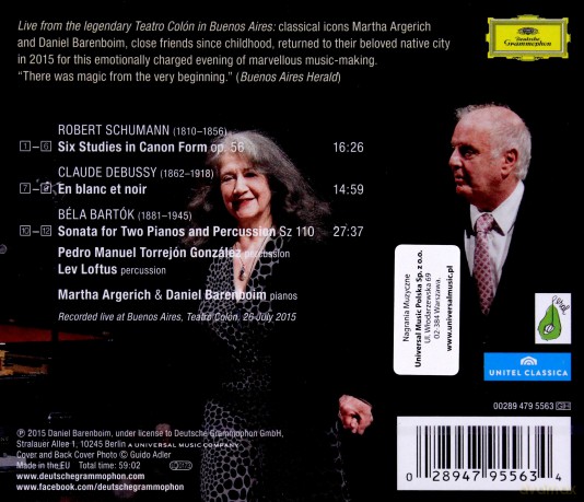 Martha Argerich: Live From Buenos Aires [CD]