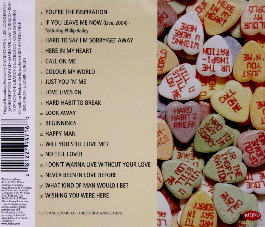 Chicago: Love Songs [CD]