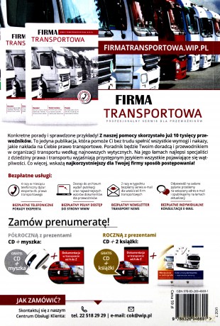 Czas pracy kierowców. Ewidencja, rozliczenia, kontrole [KSIĄŻKA]