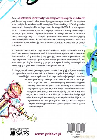 Gatunki i formaty we współczesnych mediach - Wiesław Godzic, Andrzej Kozieł, Joanna Szylko-Kwas [KSIĄŻKA]