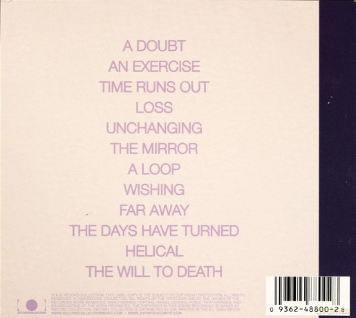 John Frusciante: The Will To Death (digipack) [CD]