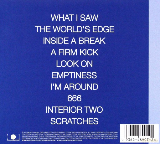 John Frusciante: Inside Of Emptiness (digipack) [CD]