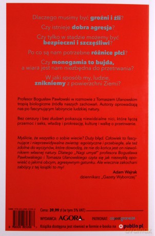 Nagi umysł - Bogusław Pawłowski [KSIĄŻKA]