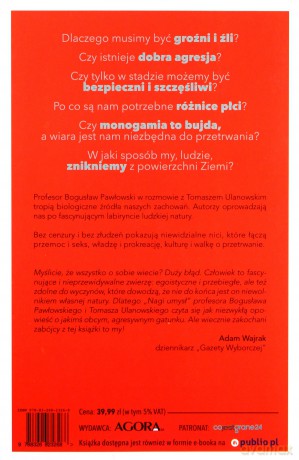 Nagi umysł - Bogusław Pawłowski [KSIĄŻKA]