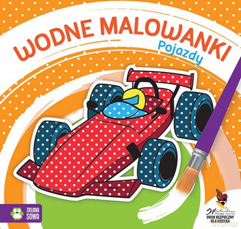 Pojazdy. Wodne malowanki [KSIĄŻKA]