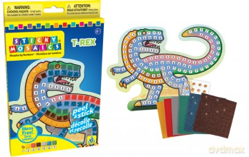 Wyklejanka mini dinozaur