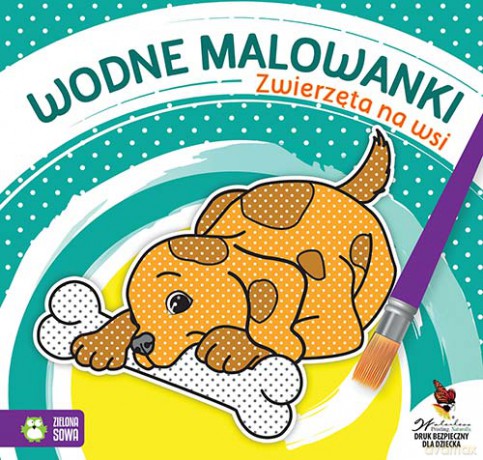 Zwierzęta na wsi. Wodne malowanki [KSIĄŻKA]