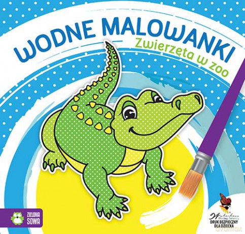 Zwierzęta w ZOO. Wodne malowanki [KSIĄŻKA]