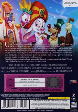 Bartok Wspaniały [DVD]