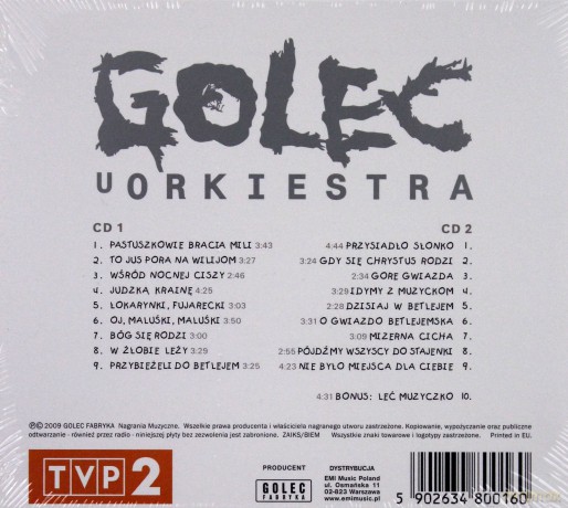 Golec Uorkiestra: Nieziemskie Granie Dla Ciebie Panie [2CD]