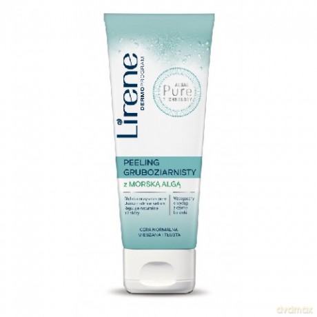Lirene Peeling Grubo Ziarnisty z Morską Algą