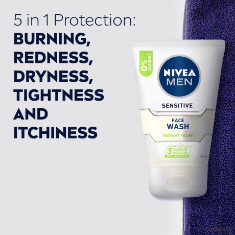 Nivea Men Żel do Mycia Twarzy Sensitive 100ml 88875