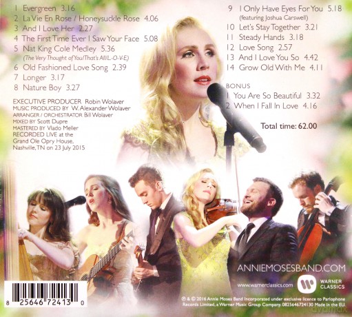 Annie Moses Band: Art Of The Love Song [CD]
