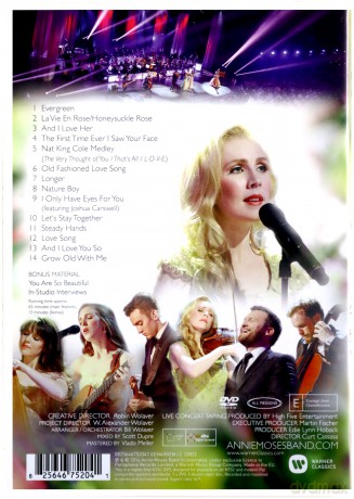 Annie Moses Band: Art Of The Love Song [DVD]
