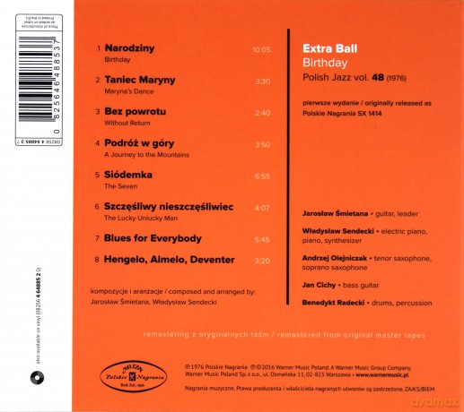 Extra Ball: Birthday [CD]
