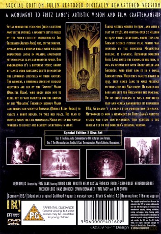 Metropolis Edycja Specjalna [2DVD]