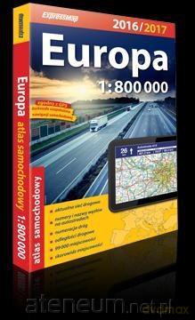 Atlas samochodowy Europa 2016/2017 [KSIĄŻKA]
