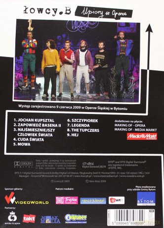 Kabaret Łowcy. B: Upiory W Operze (digipack) [DVD]