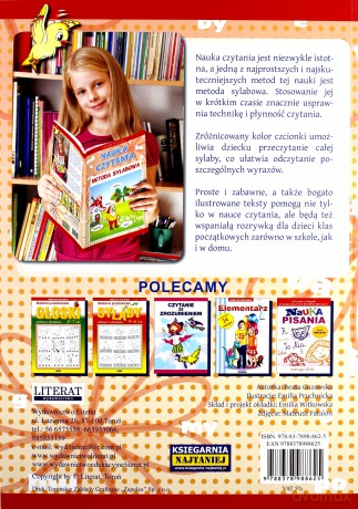 Elementarz. Nauka czytania. Metoda sylabowa - Beata Guzowska [KSIĄŻKA]