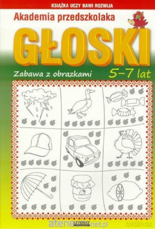 Głoski. Zabawa z obrazkami - Beata Guzowska [KSIĄŻKA]
