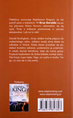 Gra Geralda - Stephen King [KSIĄŻKA]