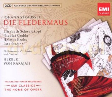 Herbert Von Karajan: Die Fledermaus [3CD]